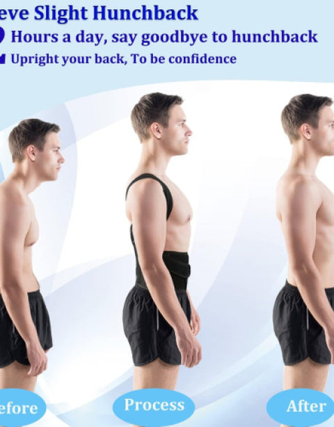 Breathable and Adjustable Posture Corrector Belt for Men and Women - BUYSQUARE