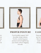 Breathable and Adjustable Posture Corrector Belt for Men and Women - BUYSQUARE