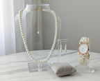 Pearl Studded & Beaded Jewellery Set 