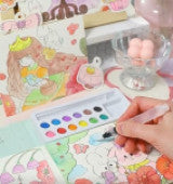 Cartoon Art Coloring Painting Set for Kid's - BUYSQUARE