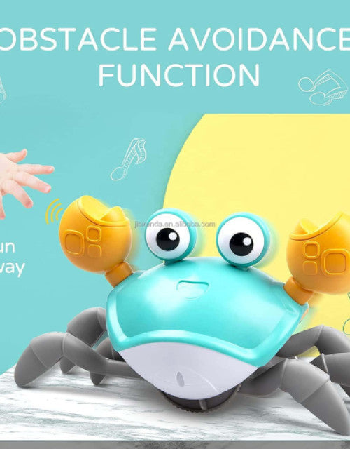 Crab Baby Toy Crawling with Music and LED Light - BUYSQUARE
