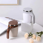 Brown Stirring Coffee Mug