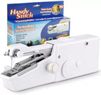 Portable mini hand sewing machine for quick fabric repairs