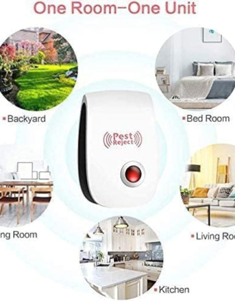 Eletronic Ultrasonic Pest Repeller ( Pack Of 2 ) - BUYSQUARE