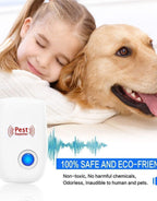 Eletronic Ultrasonic Pest Repeller ( Pack Of 2 ) - BUYSQUARE