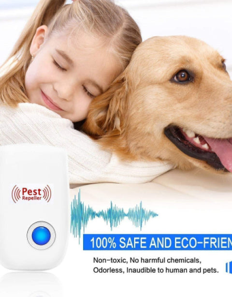 Eletronic Ultrasonic Pest Repeller ( Pack Of 2 ) - BUYSQUARE