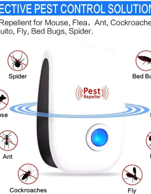 Eletronic Ultrasonic Pest Repeller ( Pack Of 2 ) - BUYSQUARE