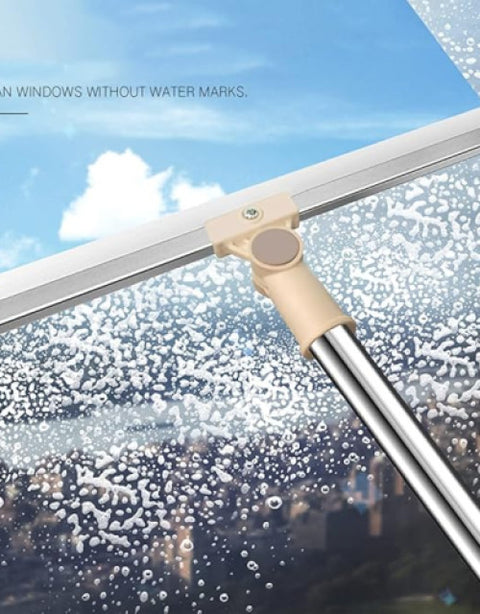 Floor Squeegee 20 inch Silicone Long Handle - BUYSQUARE