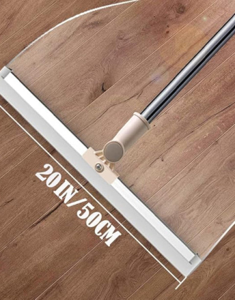 Floor Squeegee 20 inch Silicone Long Handle - BUYSQUARE