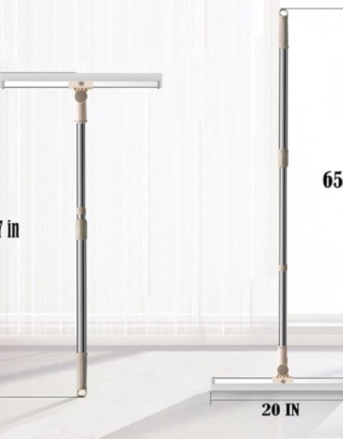 Floor Squeegee 20 inch Silicone Long Handle - BUYSQUARE