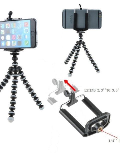 Foldable Camera & Mobile Gorilla Tripod - BUYSQUARE