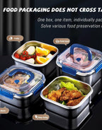 Food Storage Container with Blue Handle - BUYSQUARE