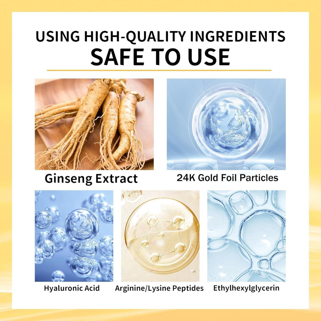 Ginseng Gold Polypeptide Essence (Pack of 2) | Nourishing Skincare Serum for Hydrated, Radiant Skin