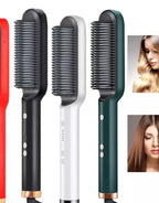 Hair Straightener Comb for Women Hair Straightener Brush (Multicolor) - BUYSQUARE