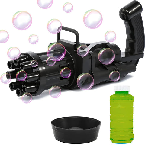 Automatic bubble gun toy for boys and girls