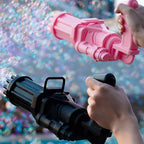 Automatic bubble gun toy for boys and girls