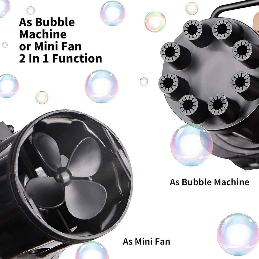 Automatic bubble gun toy for boys and girls