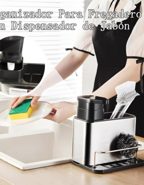 Kitchen Sink Organiser, Sponge Holder for Kitchen Sink - BUYSQUARE