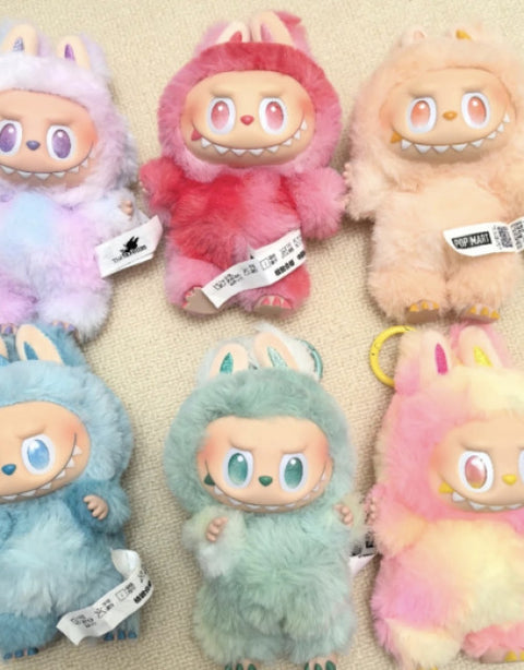 Labubu The Monsters Tasty Macarons Chestnut Cocoa Vinyl Plush ( Multicolor ) - BUYSQUARE