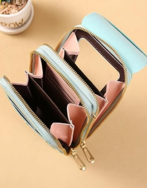 Leather Shoulder Bag Mobile Purse cosmetic Bags - BUYSQUARE