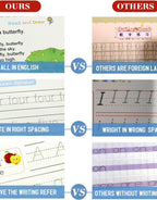 Magic Book for Kids, Sink Magic Practice CopyBook, (4 Books+10 Refills+1 Pen+1 Grip) ( Pack Of 1 ) - BUYSQUARE