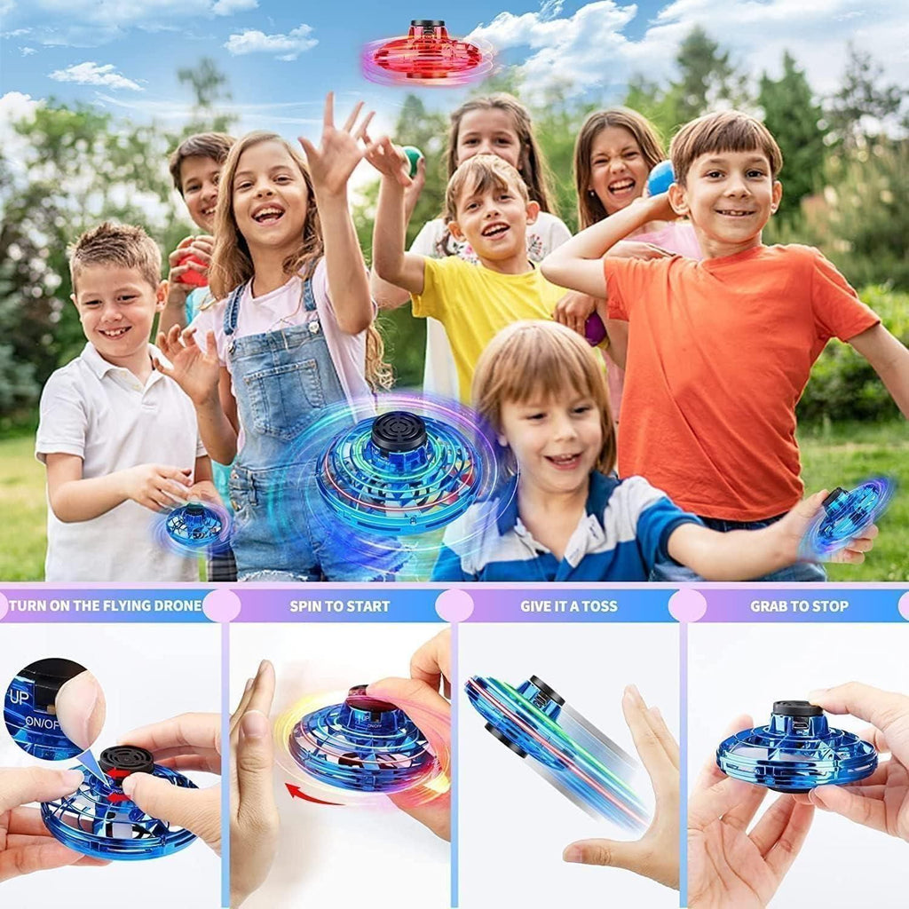 Magic Flying Orb Spinner – LED Hover Ball Toy for Kids