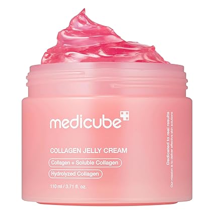Medicube Collagen Jelly Cream with Niacinamide and Freeze-Dried Collagen – Korean hydrating face cream