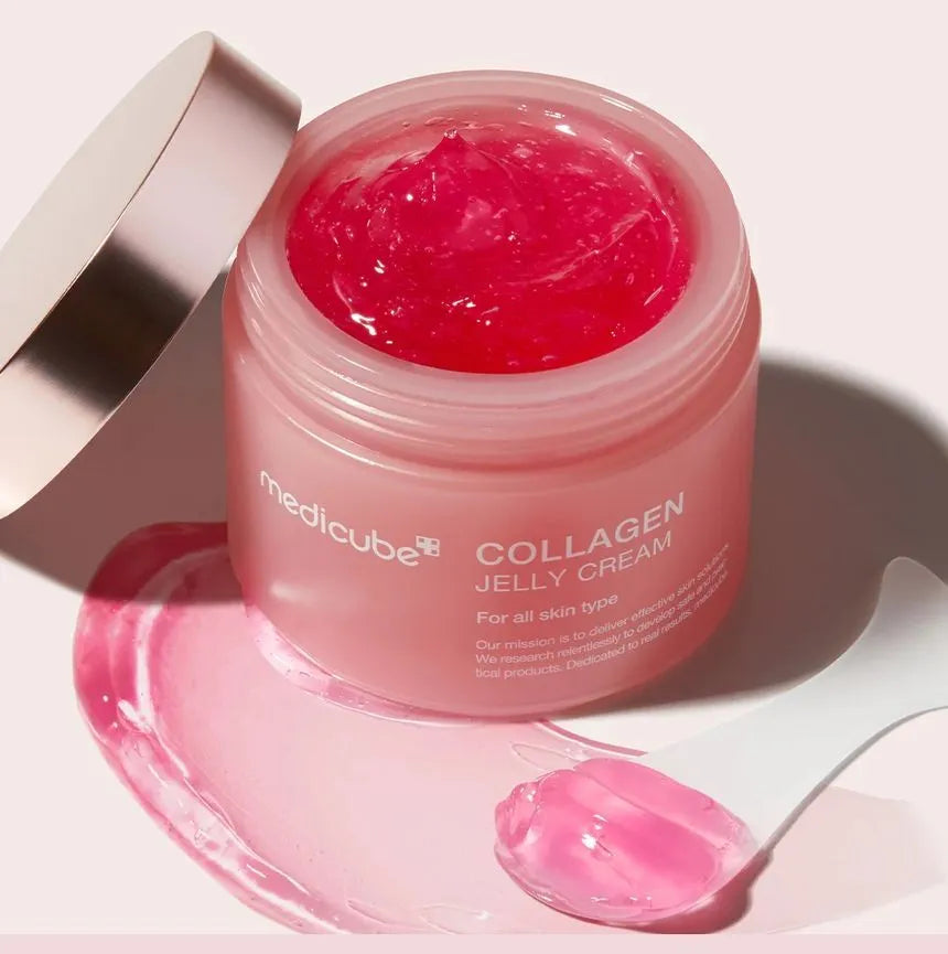 Medicube Collagen Jelly Cream with Niacinamide and Freeze-Dried Collagen – Korean hydrating face cream