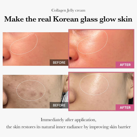 Medicube Collagen Jelly Cream with Niacinamide and Freeze-Dried Collagen – Korean hydrating face cream
