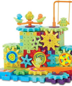 Miracle Motorized Spinning Rotating Gear Blocks