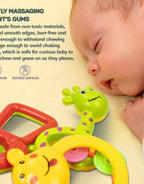 Newborn baby toys Rattles Set for Babies 0-6 Months, 5 Rattle Set - BUYSQUARE