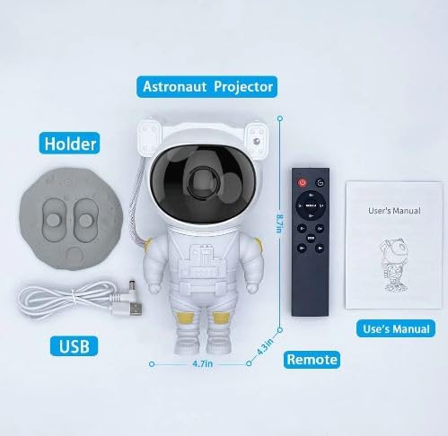Astronaut Space Projector Night Light