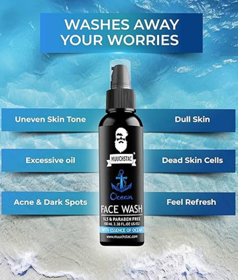 ocean face wash for men