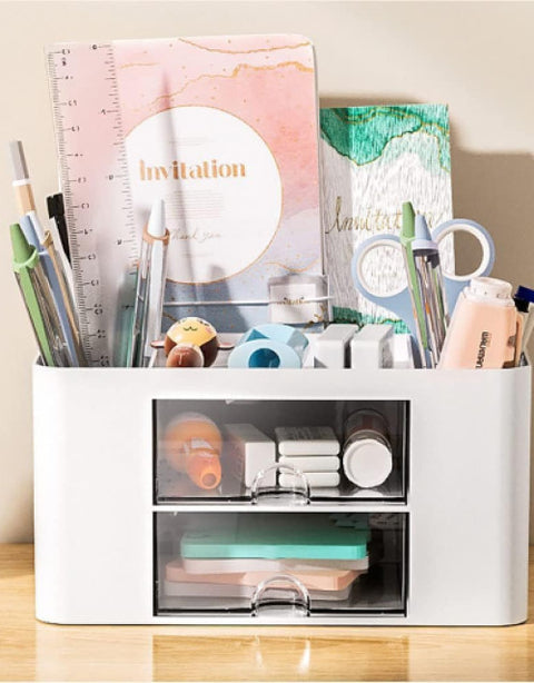 Office Desk Organizer Pen Storage Box - BUYSQUARE