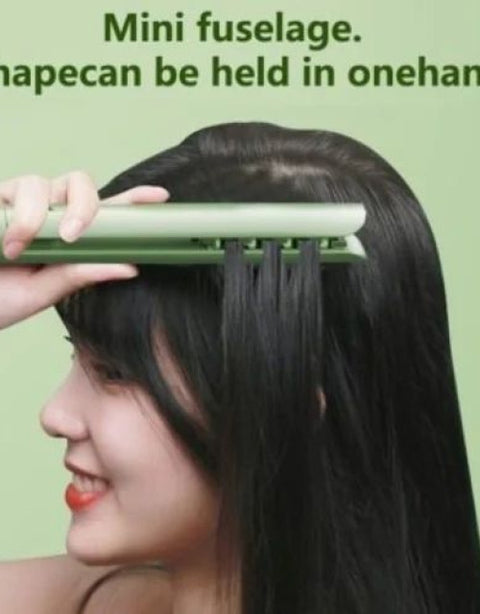 Portable Hair Straightener Curler Flat Curling Iron - BUYSQUARE