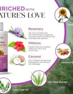 Rosemary Hair Growth Kit (Hair oil + Shampoo + Conditioner) - BUYSQUARE