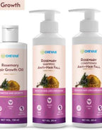 Rosemary Hair Growth Kit (Hair oil + Shampoo + Conditioner) - BUYSQUARE