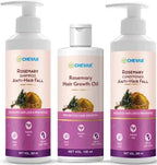 Rosemary Hair Growth Kit (Hair oil + Shampoo + Conditioner)