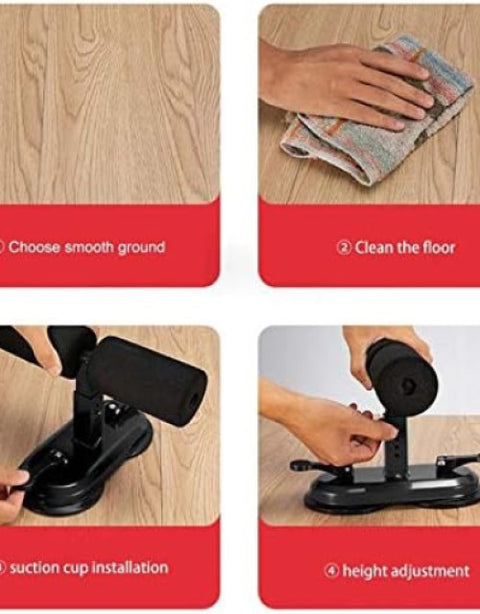 Sit-ups and Push-ups Assistant for Lose Weight Ab Exerciser Sit-up Bar (Multicolor) - BUYSQUARE