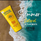 Getgal Professional Mattifying Sunscreen SPF 50 PA+++ Pack of 2 with UVA and UVB protection