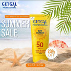 Getgal Professional Mattifying Sunscreen SPF 50 PA+++ Pack of 2 with UVA and UVB protection