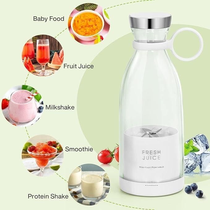 Portable mini juicer blender